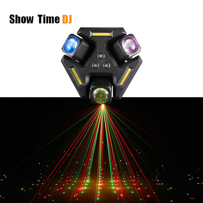 Good Effect ไม่จํากัดหมุน DJ ไฟ Led Moving 40W RGBW Led Beam Disco Warm Flash Led ดอกไม้เลเซอร์โคมไฟ