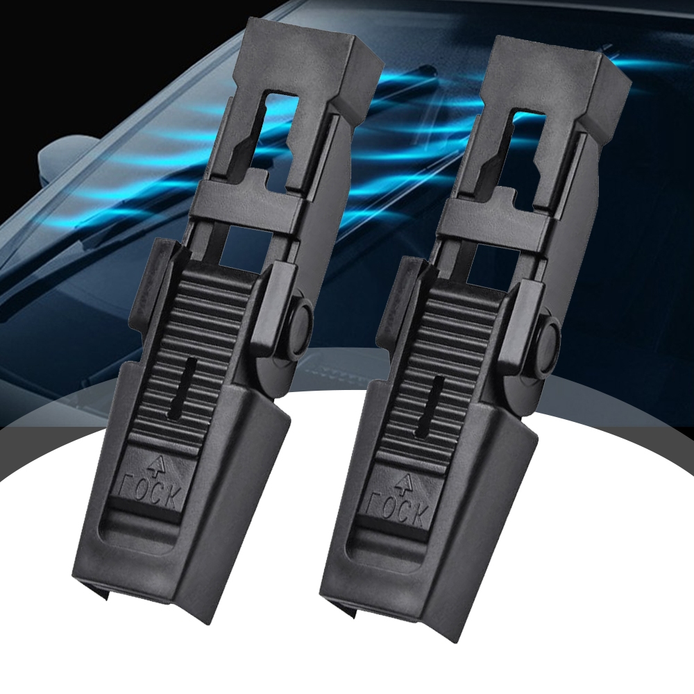 คลิปล็อคแขนใบปัดน้ําฝนด้านหน้า 2 ชิ้นสําหรับ BMW 5 Series E391996-2003/ Audi A4 B6 2000-2003/Land Ro