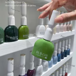 ✨พร้อมส่ง✨ BUBGIR 66 ยาทาเล็บ พร้อมชาร์ตโชว์.ขวด สีเดียวกัน ระบายสีสีดีสวยงาม15ml.base+top