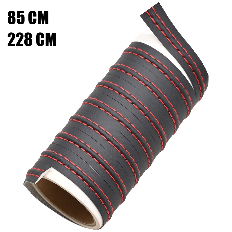รถกาวตนเองตกแต่งสาย Pu แถบหนังแดชบอร์ดประตู Mouldings Trim DIY ตกแต่งแถบ ราคา ถูกที่สุด ดีลบีเคเค แกลเลอรีภาพที่ 7