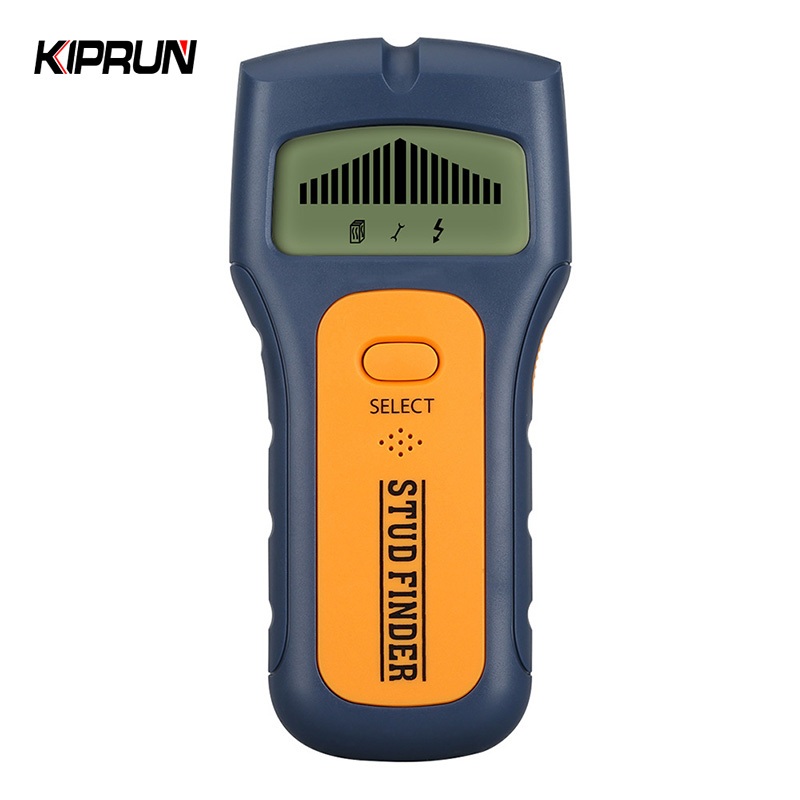 Kiprun Stud Finder, 3 In 1 เครื่องตรวจจับโลหะค้นหาโลหะไม้ Studs AC แรงดันไฟฟ้า Live Wire ตรวจจับผนัง
