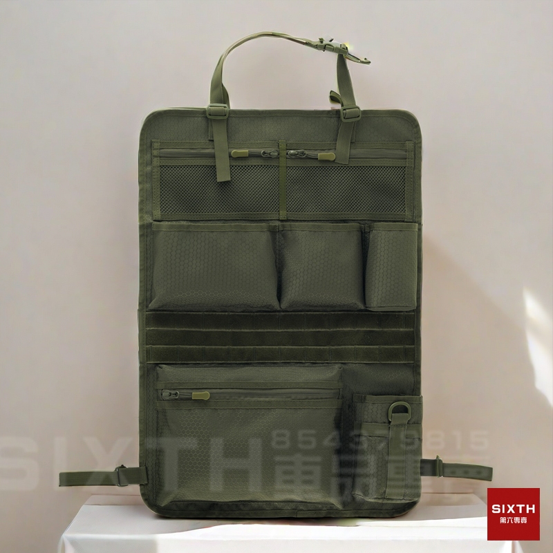 รถยุทธวิธีกระเป๋าเก็บกระเป๋า 600ง ผ้า อ็อกซ์ฟอร์ด ที่นั่งกลับแขวนด้านหลังมัลติฟังก์ชั่ แร็ค ออแกไนเซอร์ กระเป๋าเก็บของ อเนกประสงค์ ขนาดใหญ่ จุของได้เยอะ แบบแขวนหลังเบาะรถยนต์