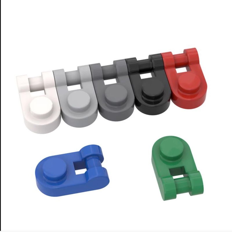 10pcs 26047 รอบ 1 x 1 พร้อมบาร์จับอิฐคอลเลกชันจํานวนมาก Modular GBC ของเล่นสําหรับเทคนิค MOC DIY Building Blocks ใช้งานร่วมกับ