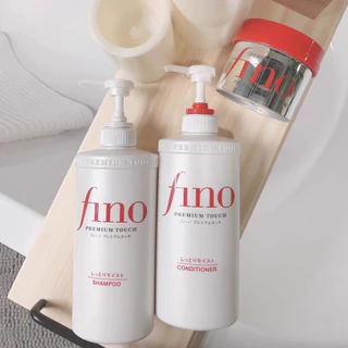 💦ซื้อ 2 แถม 1💦 Shiseido Fino Premium Touch Hair Shampoo/Conditioner 550ml. แชมพู/ครีมนวด จาก Fino by Shiseido