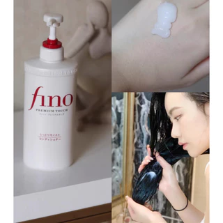 💦ซื้อ 2 แถม 1💦 Shiseido Fino Premium Touch Hair Shampoo/Conditioner 550ml. แชมพู/ครีมนวด จาก Fino by Shiseido