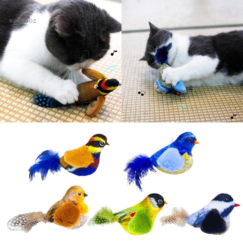 ของเล่นแมวอัจฉริยะ, ของเล่นสัตว์เลี้ยงรูปนกสามารถทำให้เสียงนกร้อง