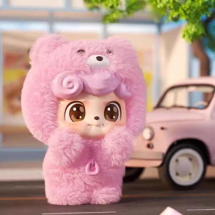Q.kid Be Your Cute Kid Series Mystery Box Figure อินเทรนด์เล่นตุ๊กตาสาวของขวัญตกแต่ง