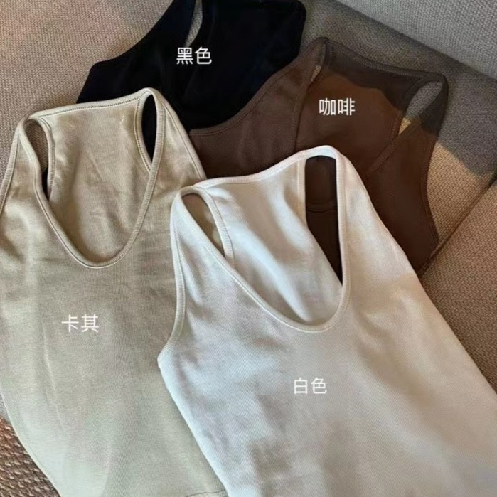 สายเดี่ยวบังทรง สายเดี่ยวสายฝอ เเนวสปอร์ต ใส่เล่นโยคะ ใส่สบาย