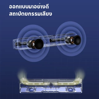 Edifier QS30 ลำโพงพีซีพร้อมเสียงคุณภาพสูงและเอฟเฟกต์แสงที่สวยงาม, บลูทูธ 5.4, ไมโครโฟนความไวสูงในตัว, เอฟเฟกต์เสียงที่ตั้งไว้ล่วงหน้าสำหรับเพลง, ภาพยนตร์, และเกม