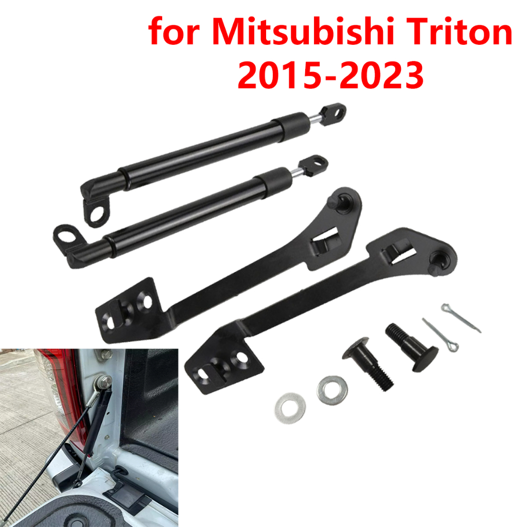 รถด้านหลัง Tailgate แก๊ส Strut Support Rods Lift Strut Bar Shock Damper สําหรับ Mitsubishi TRITON 20