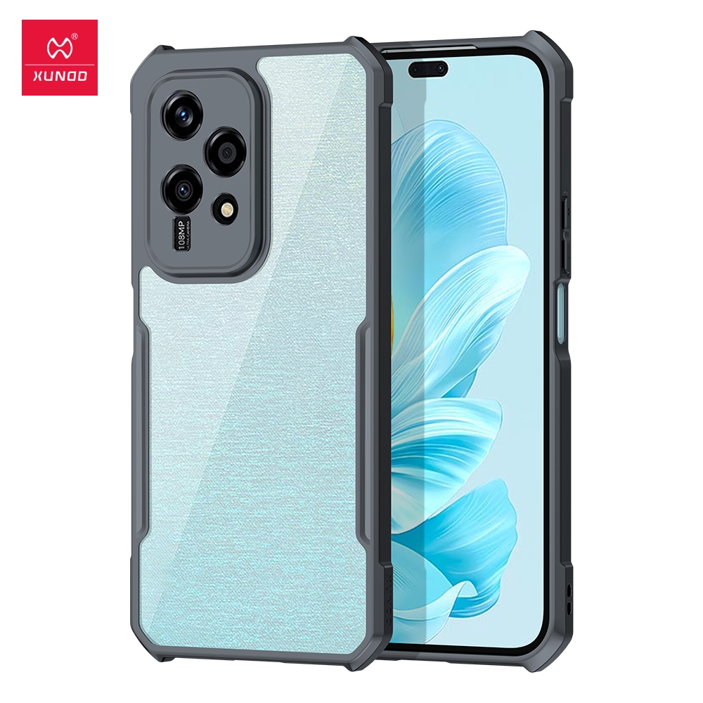 Honor 200/Honor 200 Lite Xundd Case ถุงลมนิรภัยกันกระแทกขอบนุ่มป้องกันลายนิ้วมือเคสป้องกัน