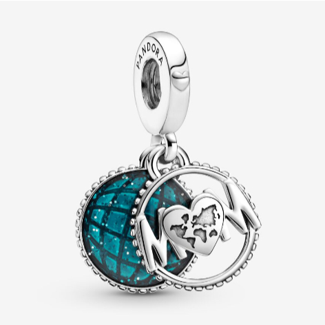 2024 Newpandora 925 Silver Shining Mother Earth Pendant