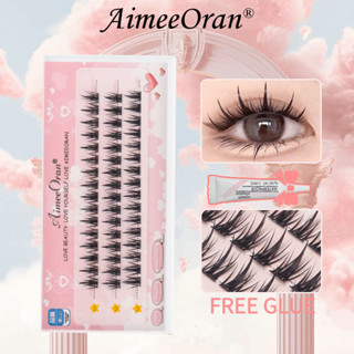 🚩ของแถม🚩AimeeOran ใหม่ ขนตาปลอมธรรมชาติ C Curl Cos 2025 สําห…