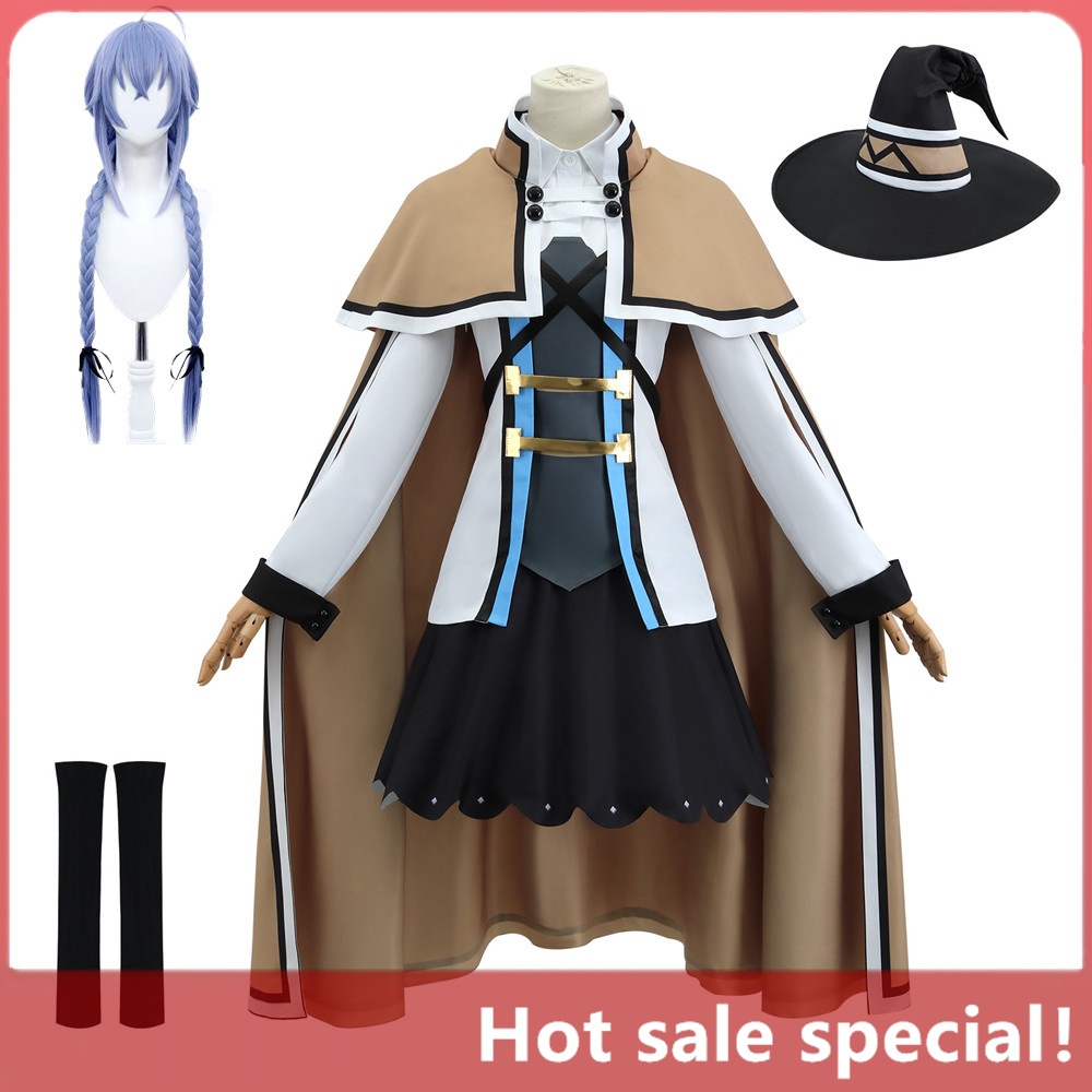 Roxy cos Mushoku Tensei คอสเพลย์อะนิเมะเครื่องแต่งกายประสิทธิภาพ