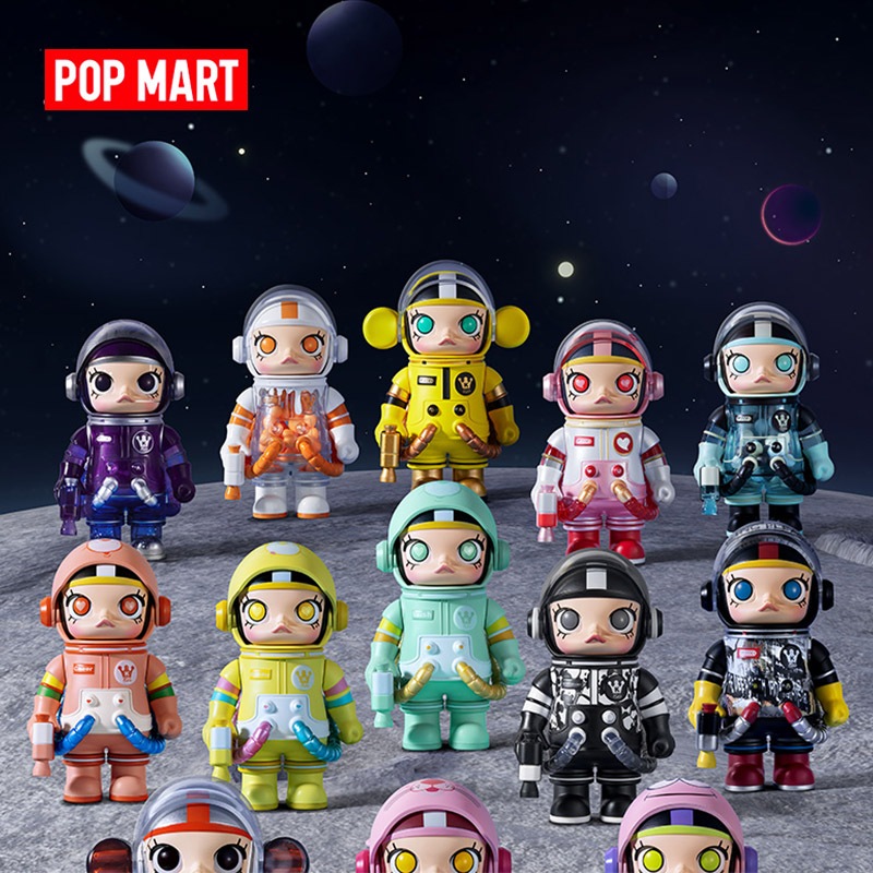 พร้อมส่ง ของแท้ POPMART MEGA SPACE MOLLY 100% Anniversary Series V2 Blind Box สําหรับเป็นของขวัญวันเกิด
