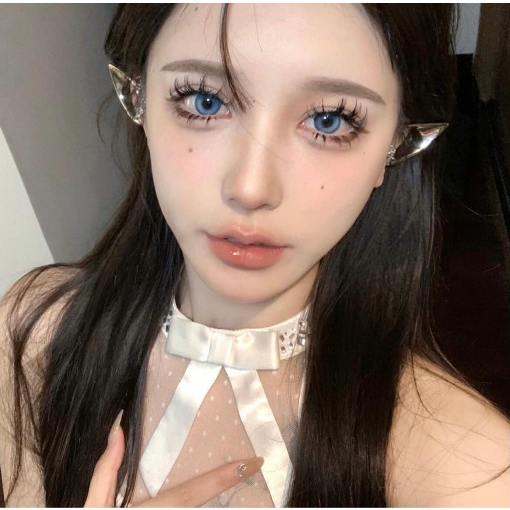 ตอนแทคเลนส์สายตาสั้น 0.0~-800 คอนแทคเลนส์รายวัน ธรรมชาติ ตาโต 2 ชิ้น 1 คู่ 1 ปี จัดส่งจากประเทศไทย - รูปที่ 6