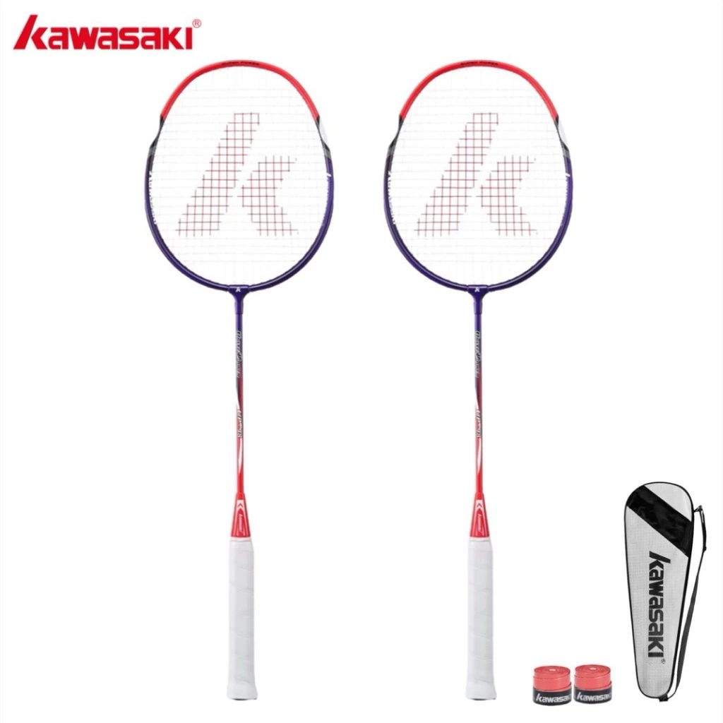 KAWASAKI ไม ้ แบดมินตันคาวาซากิอลูมิเนียม UP-98 เหมาะสําหรับนักเรียนผู ้ ใหญ ่ หรือเริ ่ มต ้ นที ่ มีความแข ็ งแรง
