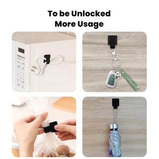 Toocki 5/10/20PCS Self-adhesive Cable Organizer สาย USB Winder Management Nylon Ties เมาส์หูฟังสายป้องกัน