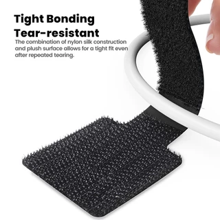 Toocki 5/10/20PCS Self-adhesive Cable Organizer สาย USB Winder Management Nylon Ties เมาส์หูฟังสายป้องกัน
