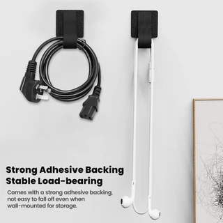 Toocki 5/10/20PCS Self-adhesive Cable Organizer สาย USB Winder Management Nylon Ties เมาส์หูฟังสายป้องกัน