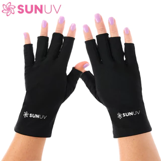 SUNUV ถุงมือป้องกัน UV สำหรับอบเล็บเจล UPF 50+ ปกป้องมือจากรังสียูวี
