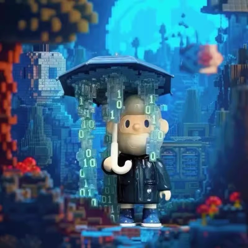 Farmer BOB Next Generation Pixel All Universe Series Mystery Box ของขวัญตกแต่ง
