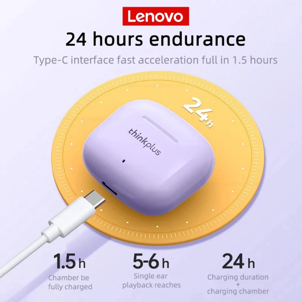 Lenovo LP40S True Wireless Bluetooth 5.0 หูฟัง TWS thumbnail 3