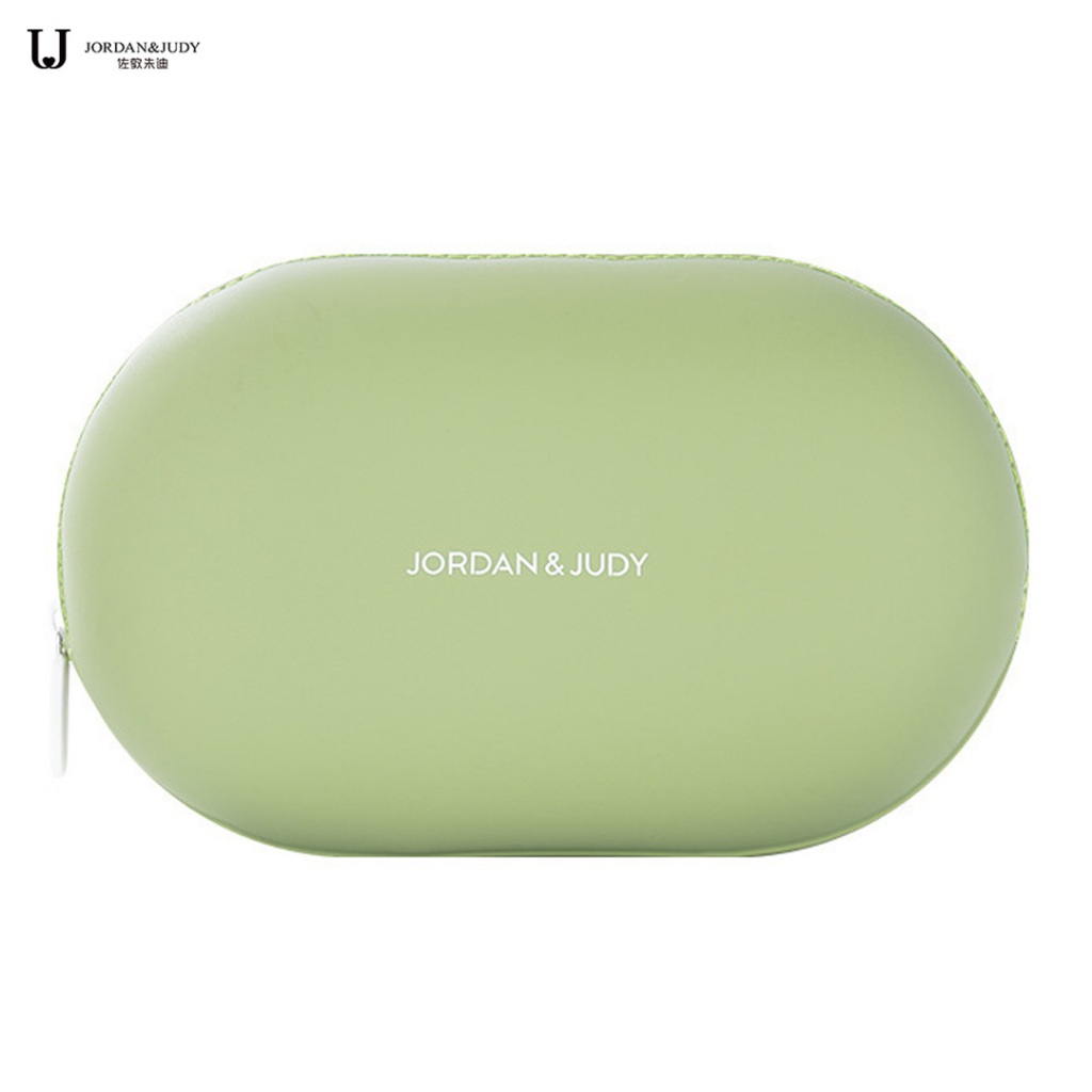 Jordan&judy กระเป๋าล้างซิลิโคนเดินทางแบบพกพาน้ําหนักเบาและแบบพกพาซิลิโคนที่ปลอดภัยกันน้ําและป้องกันความชื้นที่เก็บของง่าย