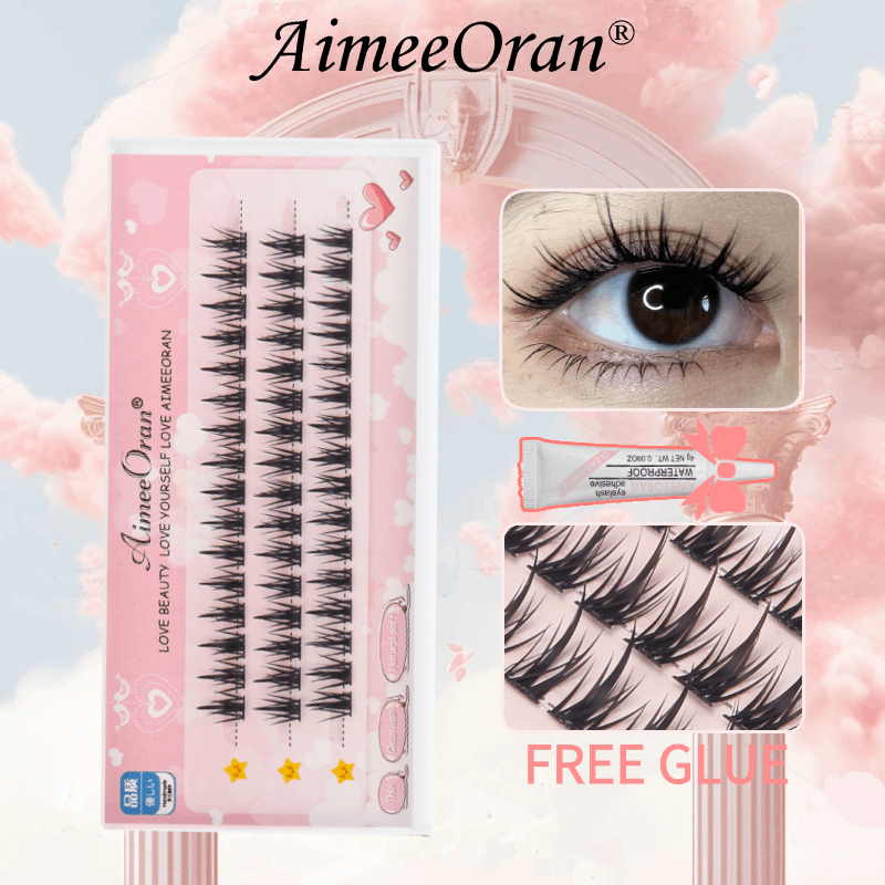 ของแถม AIMEEORAN ใหม่ ขนตาปลอมธรรมชาติ C Curl Cos 2023 สําหรับแต่งหน้า DIY
