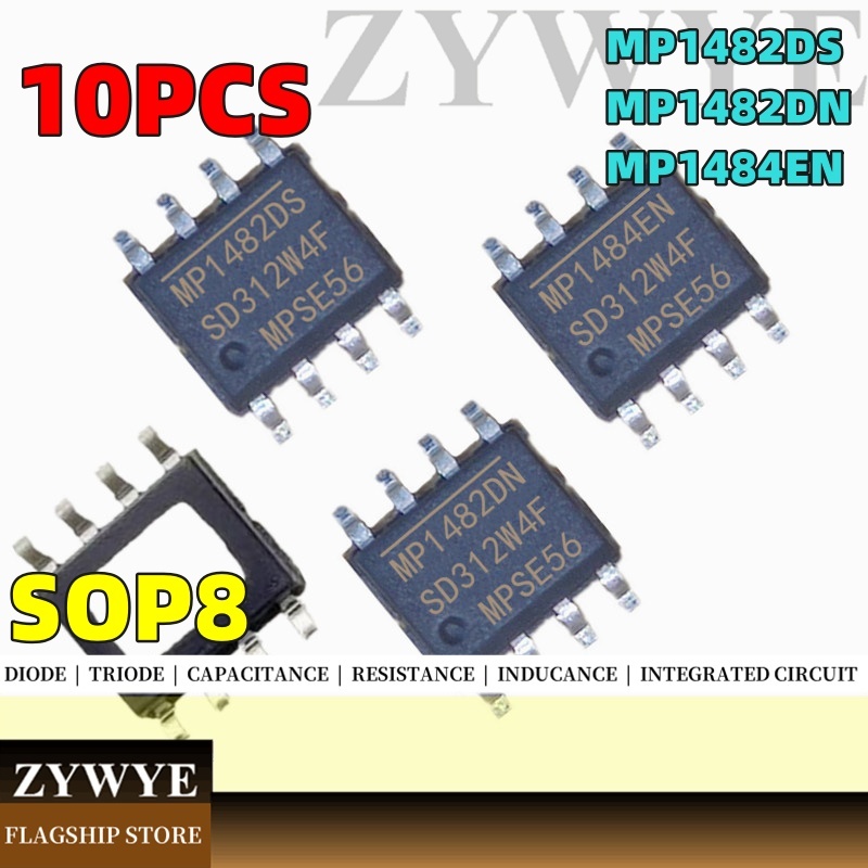10pcs ยี่ห้อใหม่ MP1482DS MP1482DN MP1484EN Patch SOP8 การจัดการพลังงานชิป IC