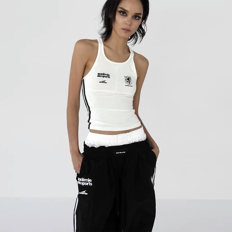 Badblood 2024 เกาหลี ADS Vintage Tank - สีขาว