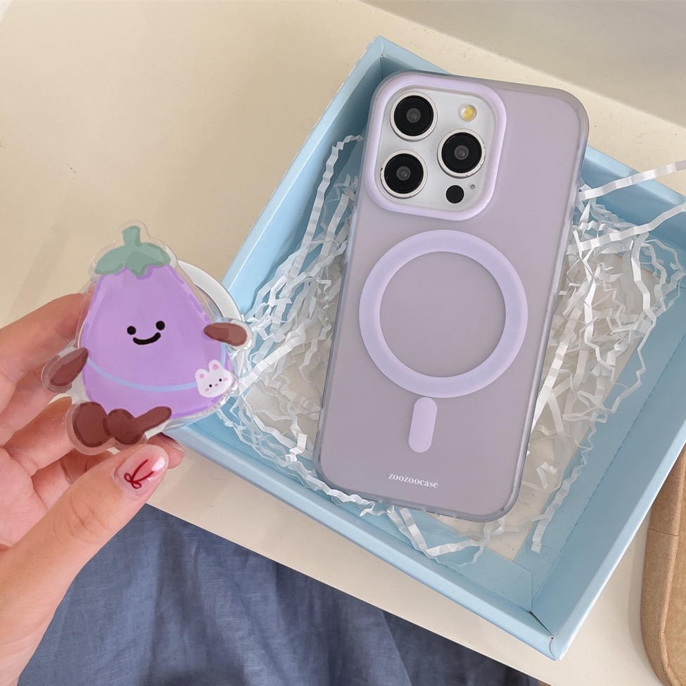 สําหรับIphone Case 17 Pro Max 16 Pro Max 15 Pro Max 14 Pro Max 13 Pro Max 12 Pro Max Super Strongแม่เหล็กIMDรูปแบบการ์ตูนโทรศัพท์มือถือกรณี