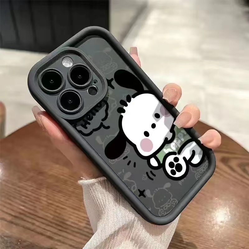 เคส Vivo Y55 4G V5 V5S V5 lite Y65 V15 V15 Pro Y71 Y71i S1 Pro กรณีโทรศัพท์สุนัขการ์ตูนป้องกันการตก