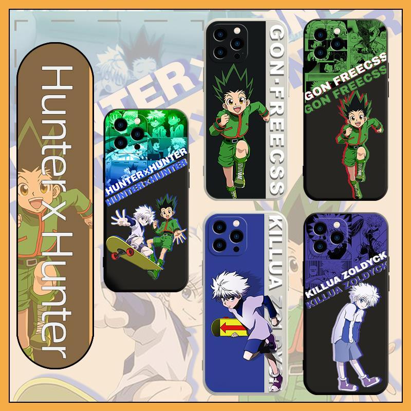 เคสสําหรับ iphone 12 13 14 PLUS PRO MAX MINI Hunter x Hunter TPU Matte Cover Soft Case
