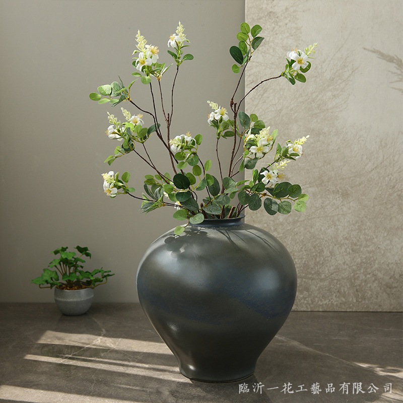 ดอกไม้จําลองลวดเหล็กภูเขา Lixiang ห้องนั่งเล่นโต๊ะรับประทานอาหารตกแต่ง Pastoral ตกแต่งโรแมนติกจําลองดอกไม้ปลอมการถ่ายภาพ Props ตกแต่ง