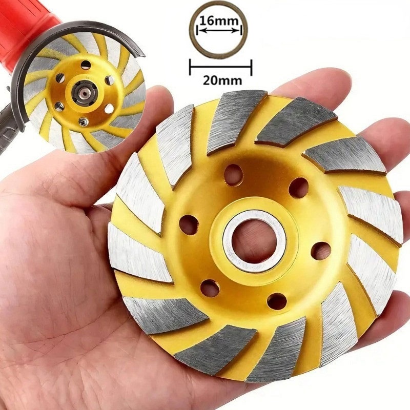 ใบเจียรปูน 4นิ้ว ใบเจียรพื้นคอนกรีต จกเพชร ลูกเจียรบัว ใบตัดเหล็กหินเจียร ใบเพชร ใบเจียรบัว