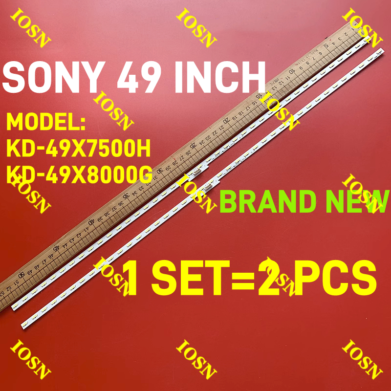 ใหม่ 1 ชุด SONY KD-49X7500H KD-49X8000G 49INCH LED TV BACKLIGHT KD49X7500H KD49X8000G
