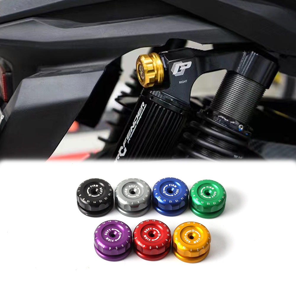 ปรับ Pins โช้คอัพปรับฝาครอบอลูมิเนียมอัลลอยด์สําหรับ Profender X Series Shocks (ขายสําหรับคู่)