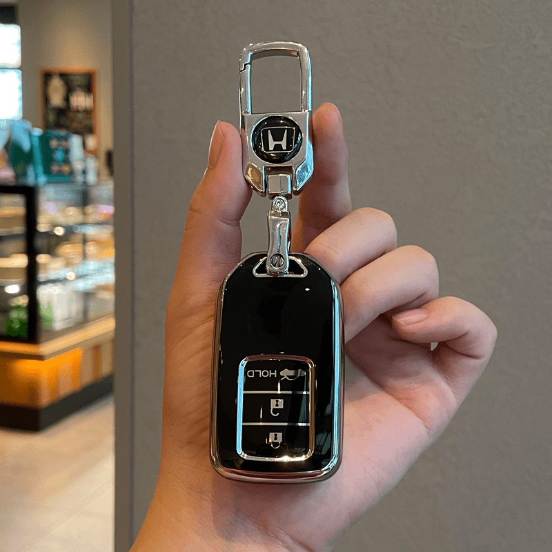 ใหม่ฝาครอบกุญแจรถสําหรับ Honda Civic CRV BRV City Accord 2014 ถึง 2020 Key Case Keyless Honda คลิกอุปกรณ์เสริม