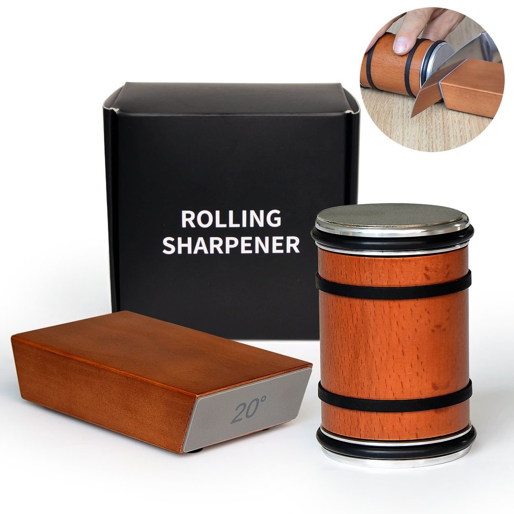 2024 Rolling มีด Sharpener Kit สําหรับตรง Edge Roller มีด Sharpening อุตสาหกรรม Diamonds Chef ชุดมีดจัดส่งที่รวดเร็ว