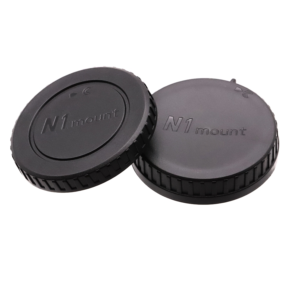 ฝาครอบตัวกล้อง + ชุดฝาปิดเลนส์ด้านหลังสําหรับ Nikon 1 Mount J1 V1 กล้อง BF-N1000 LF-N1000