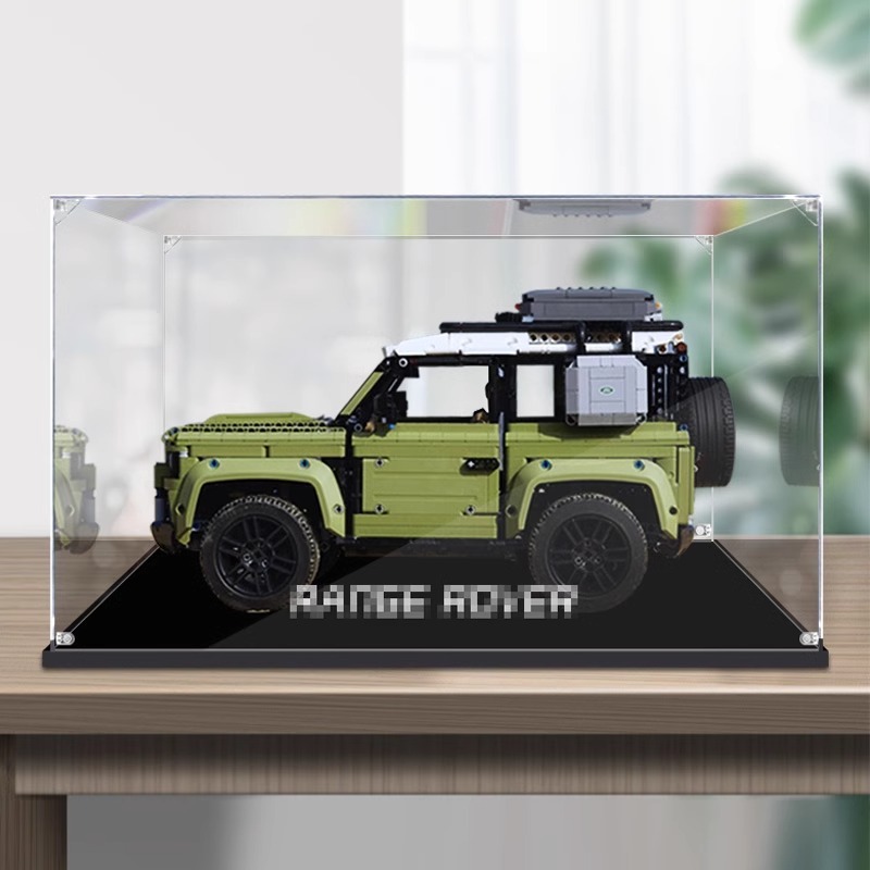 กล่อง arcylic โมเดล อคิลิค กล่องโชว์ ตู้ กล่องเก็บ figure กล่องโชว์ lego Land Rover Defender 42110