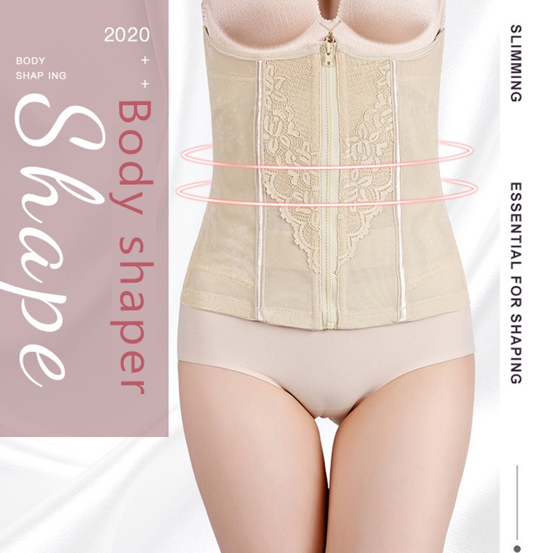 Wechery Girdle Body Shaper เข็มขัดเอวรัดตัวผู้หญิง Belly Slimming Modeling Strap Shapewear