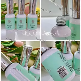 พร้อมส่ง Youth Rose 100% 20ml เบสท็อป​ กุหลาบ เบสกุหลาบ ท็อปเจล เคลือบเล็บเจล เบสโค้ท ท็อปโคทเล็บ