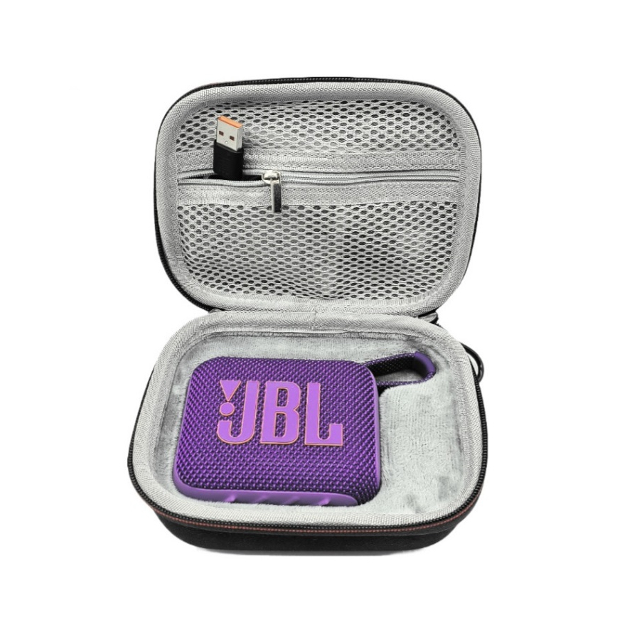 เคสป้องกันสําหรับกระเป๋าลําโพง JBL GO 4 พร้อมที่จับกระเป๋าเดินทาง EVA ใช้กลางแจ้ง