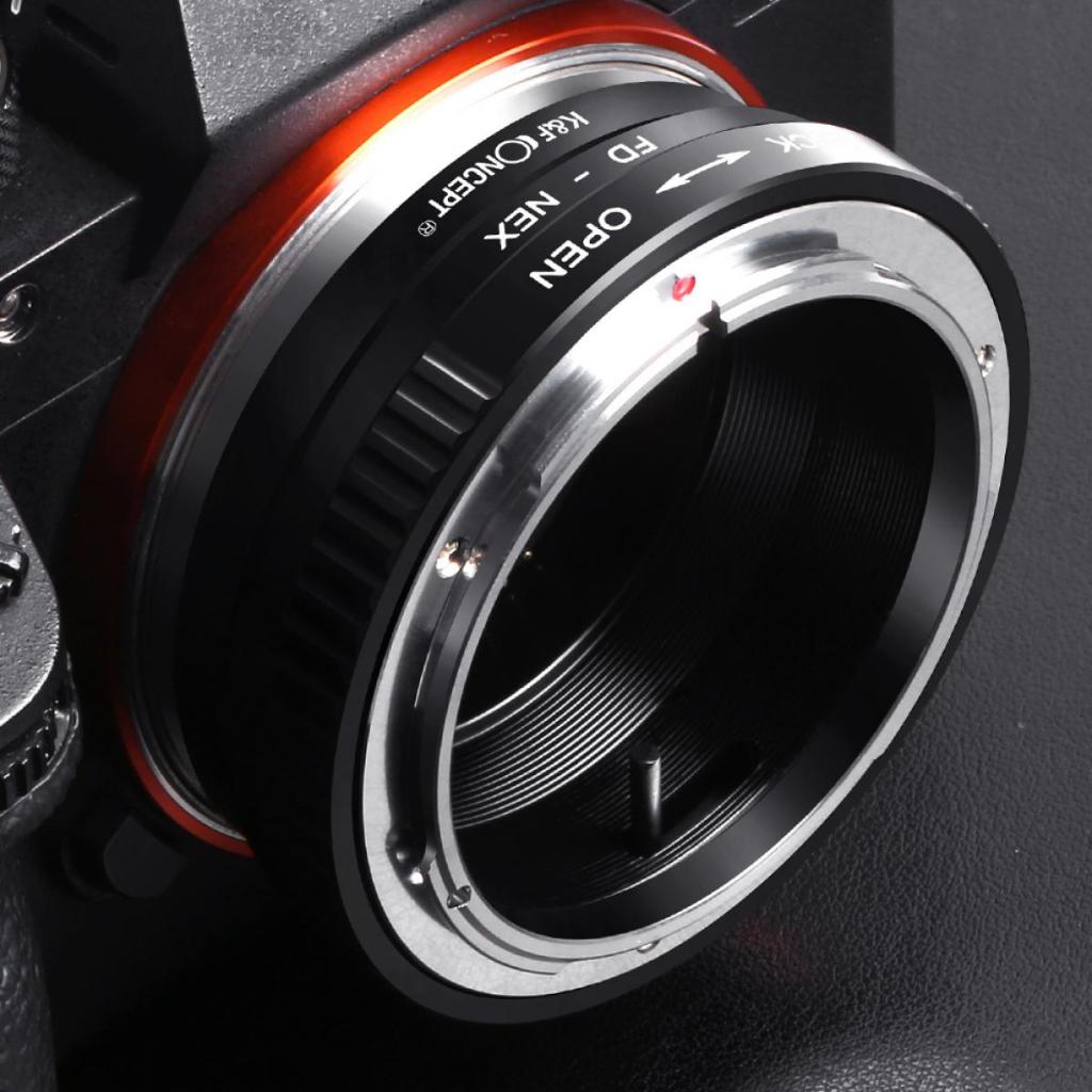 เลนส์อะแดปเตอร์ FD ถึง NEX สําหรับเลนส์ Canon FD FL ถึง NEX E-Mount กล้องสําหรับ Sony Alpha NEX-7 NEX-6 NEX-5N NEX-5 NEX-C3 NEX-3