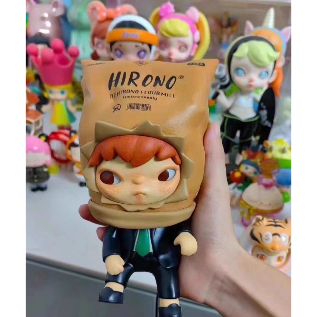 [เด็กใหญ่มาใหม่] Pop MART Hirono Hirono Prank ขนาดใหญ่รูปอินเทรนด์ของเล่นของขวัญโดยรวมเด็กคุณภาพสูงไ