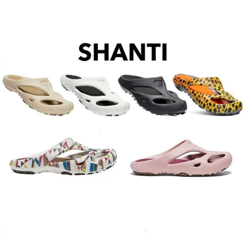 [Jeep Ready Stock] keen* shanti รองเท้าแตะผู้ชายผู้หญิงสไตล์รองเท้าแตะชายหาดต้นน้ําคู่ฟังก์ชั่นกันลื่นรูปพิเศษอึกลวง-