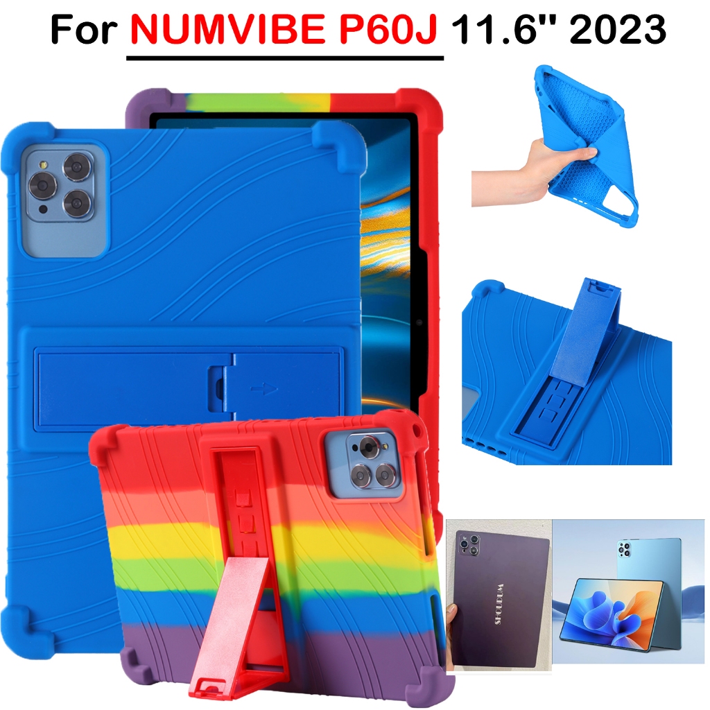 สําหรับ NUMVIBE P60J 11.6 แท็บเล็ต Funda Slim เด็กกันกระแทกซิลิโคนอ่อนนุ่มกรณีเปลือกผิว NUMVIBE P60 