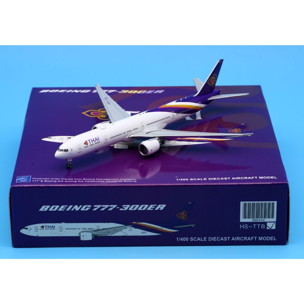 Xx4900 Alloy Collectible Plane Gift JC Wings 1:400 การบินไทย "StarAlliance" โบอิ้ง B777-300ER Diecas